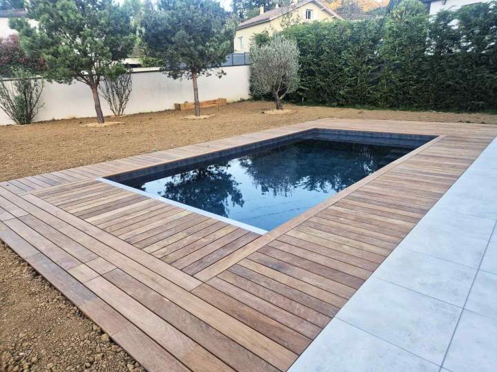 Installation mini-piscine Lyon