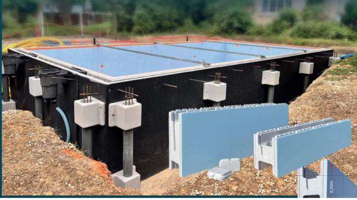 Piscine en kit polystyrène Lyon